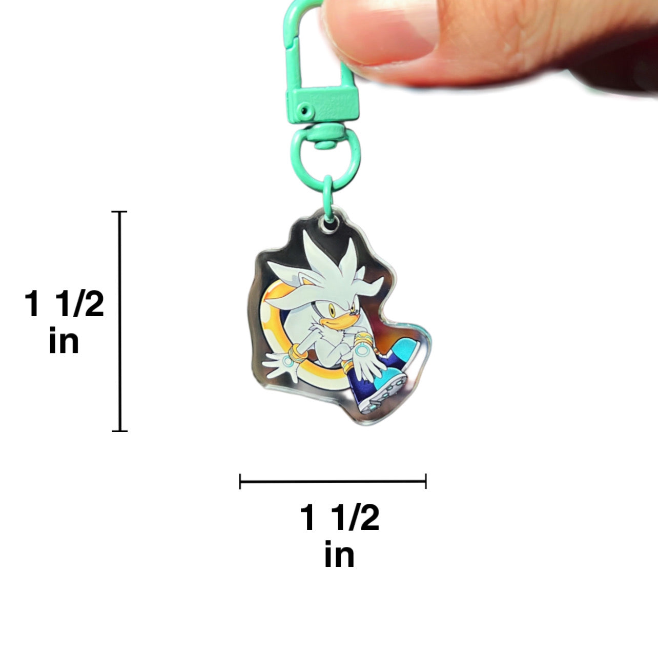 Psychic Absolution mini Acrylic Keychain Charm